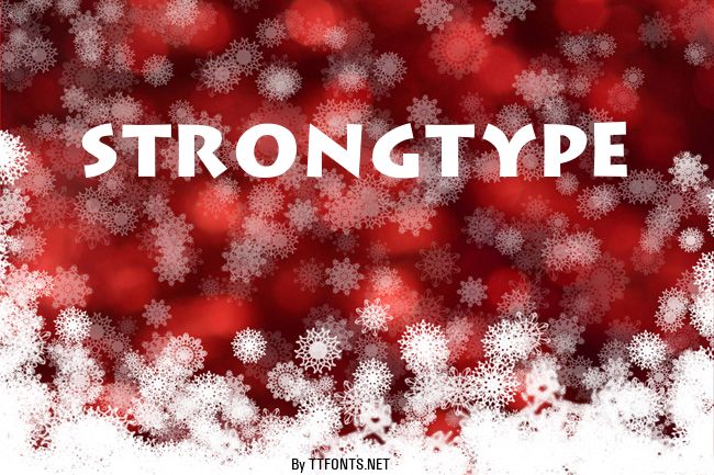 Strongtype example