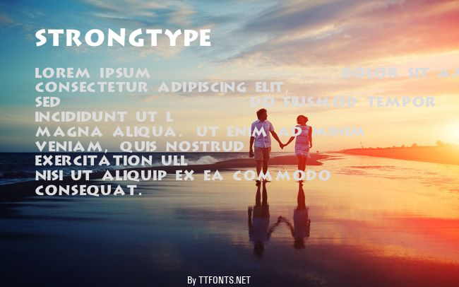 Strongtype example