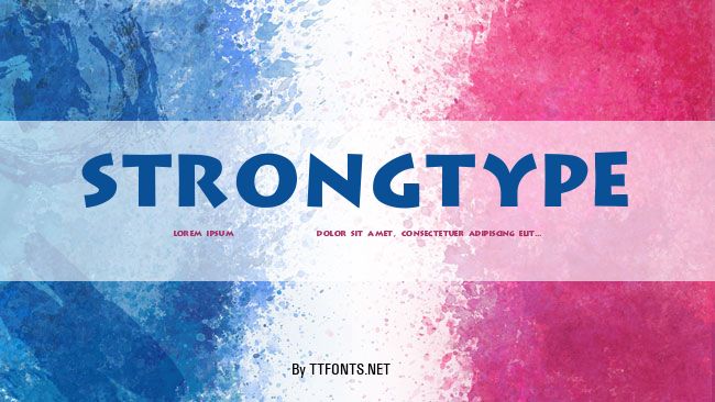 Strongtype example