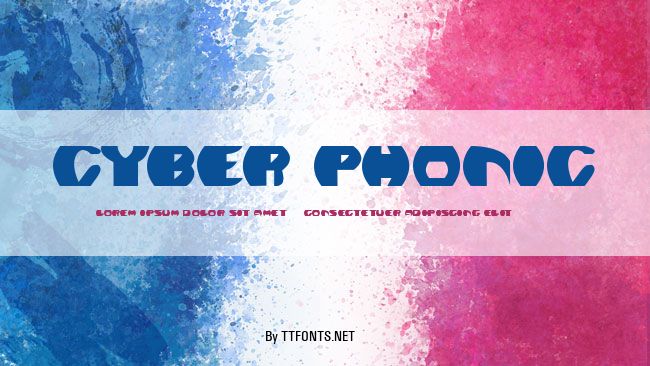 Cyber Phonic example