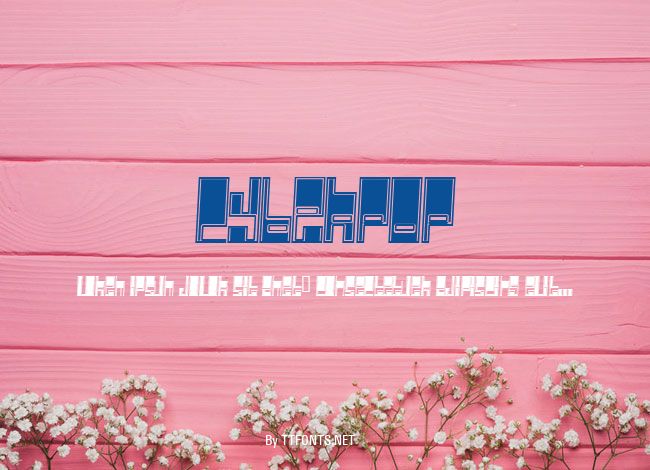 Cyberpop example