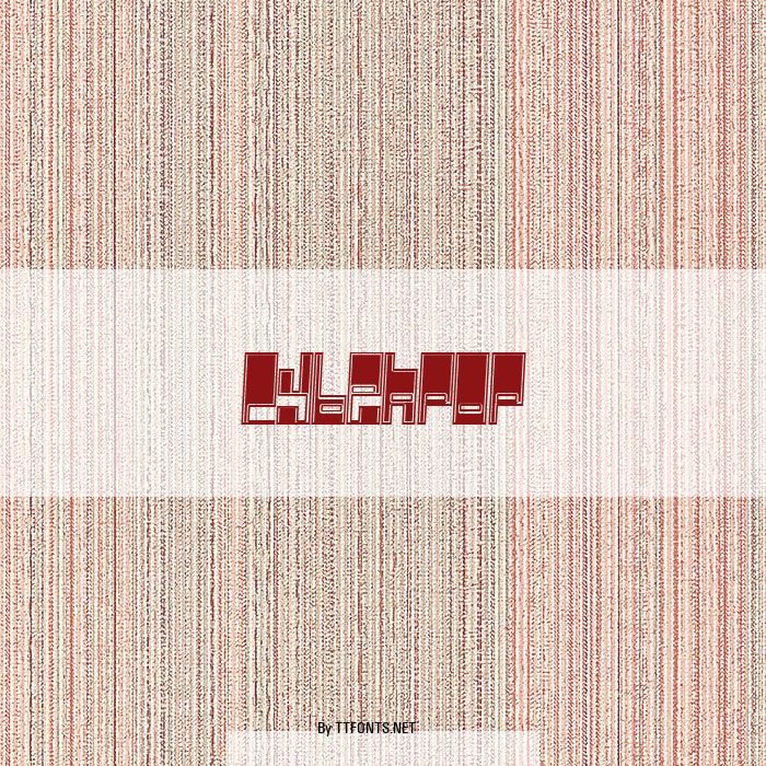 Cyberpop example