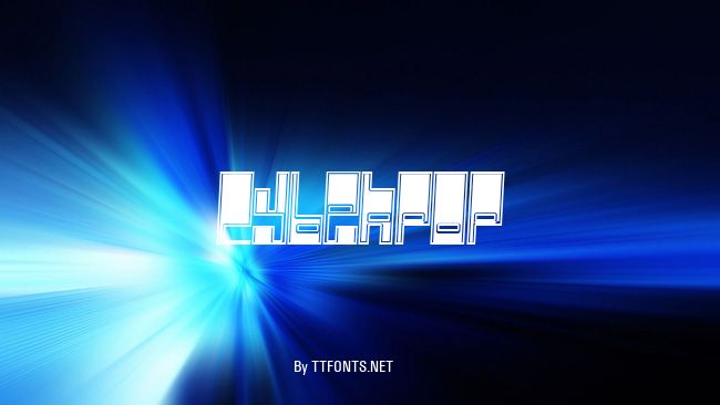 Cyberpop example