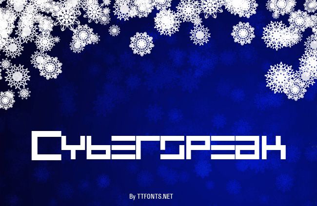 Cyberspeak example
