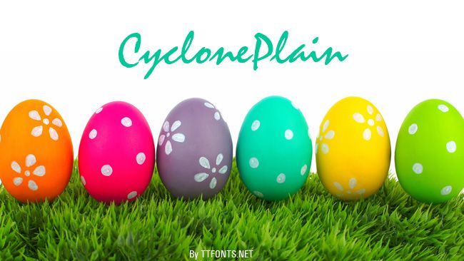 CyclonePlain example