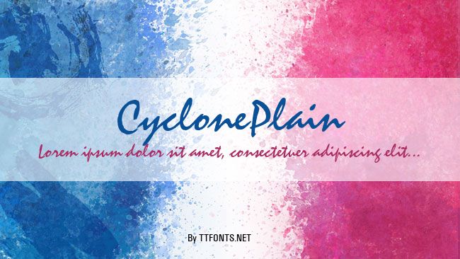 CyclonePlain example