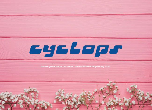Cyclops example