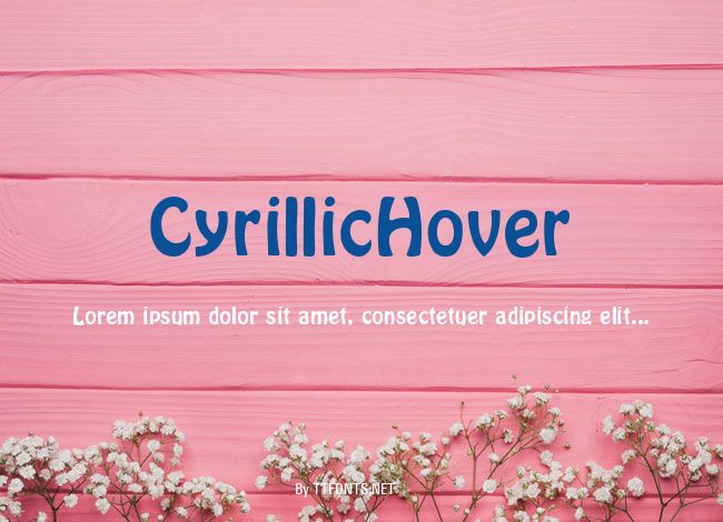 CyrillicHover example