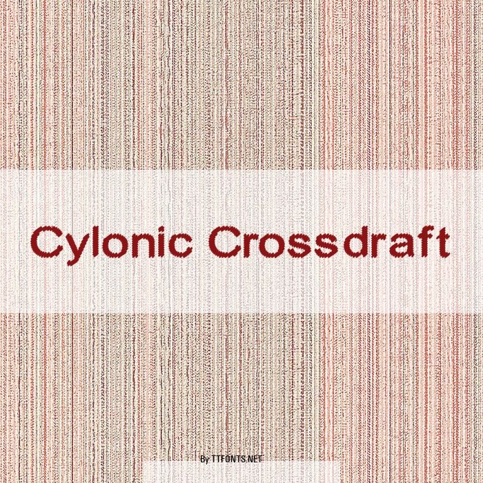 Cylonic Crossdraft example