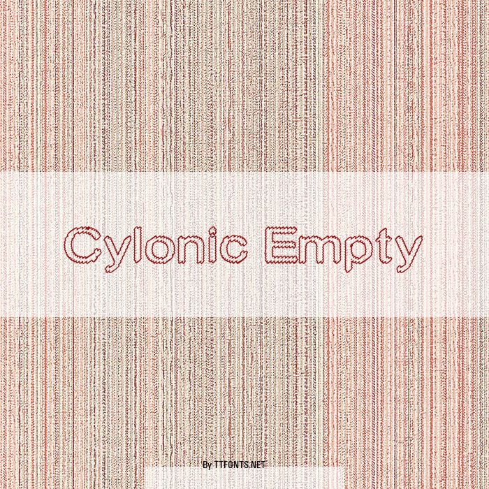 Cylonic Empty example
