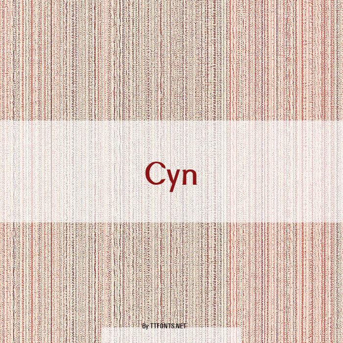 Cyn example
