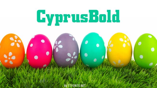 CyprusBold example