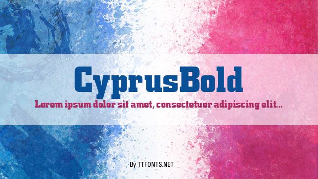 CyprusBold example