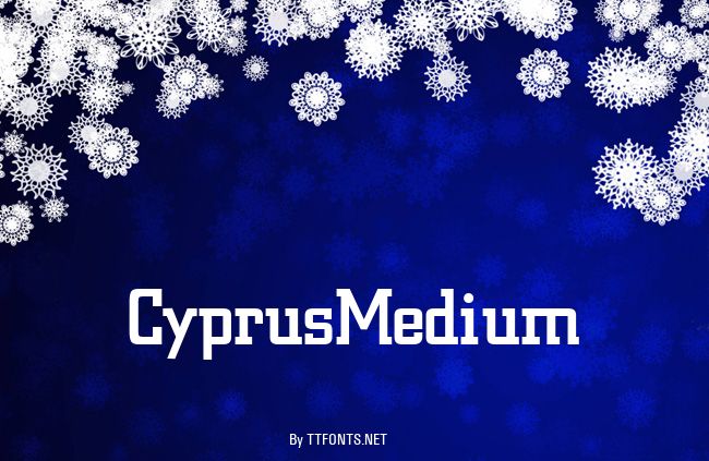 CyprusMedium example