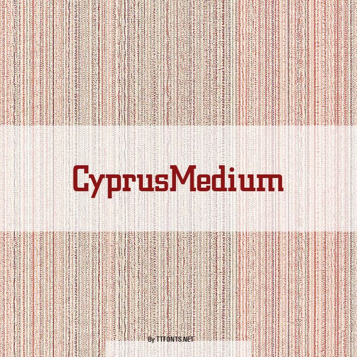 CyprusMedium example