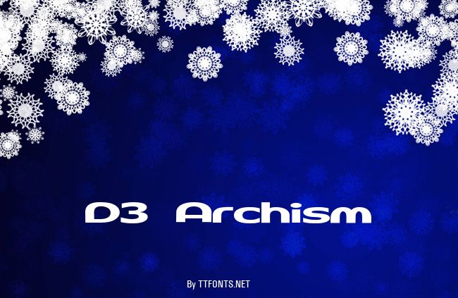 D3 Archism example