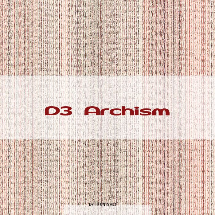 D3 Archism example