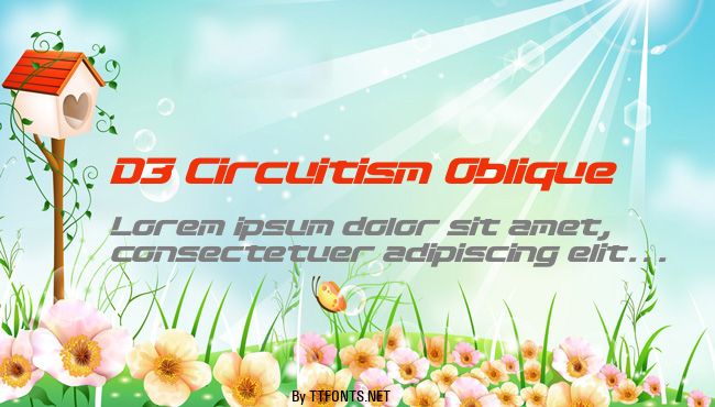 D3 Circuitism Oblique example