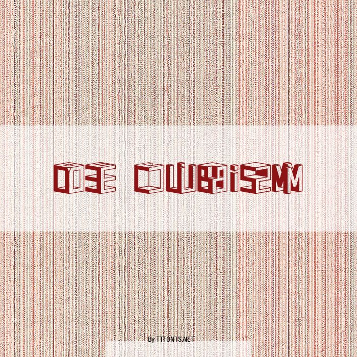 D3 Cubism example