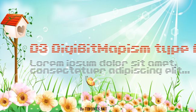 D3 DigiBitMapism type A example