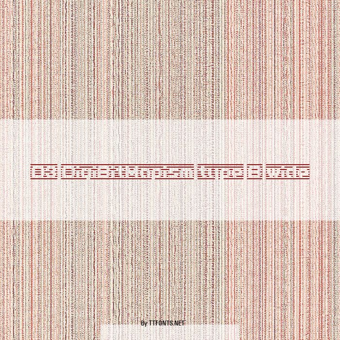 D3 DigiBitMapism type B wide example
