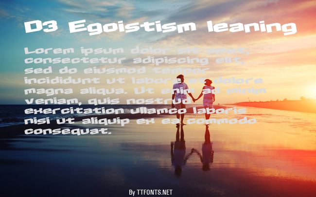 D3 Egoistism leaning example