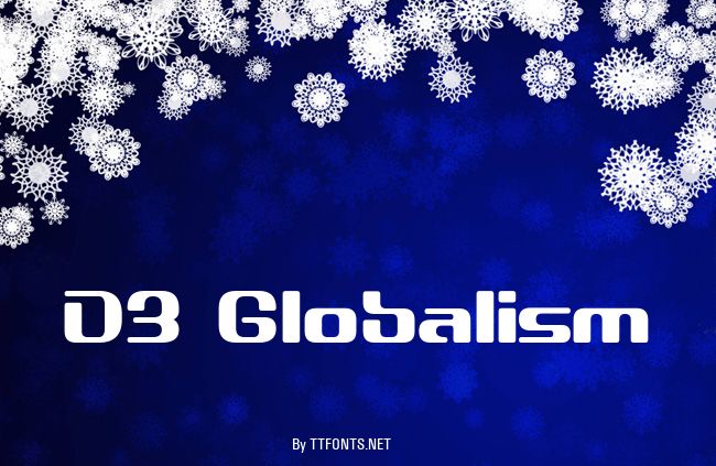 D3 Globalism example