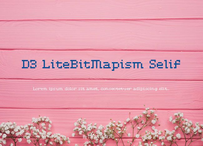 D3 LiteBitMapism Selif example