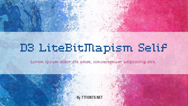 D3 LiteBitMapism Selif example