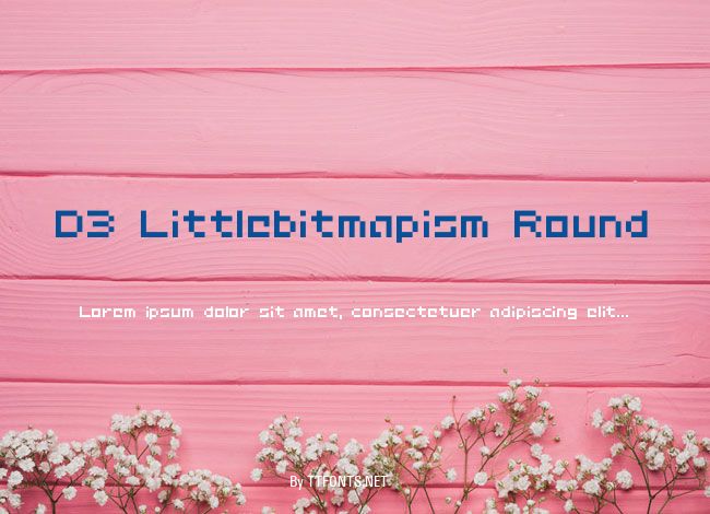 D3 Littlebitmapism Round example