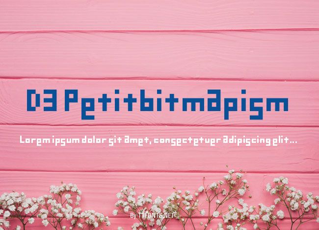 D3 Petitbitmapism example