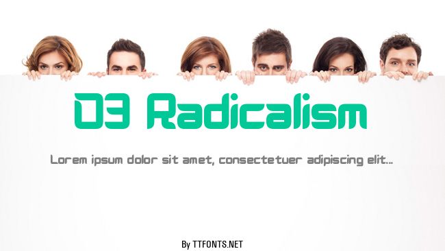 D3 Radicalism example