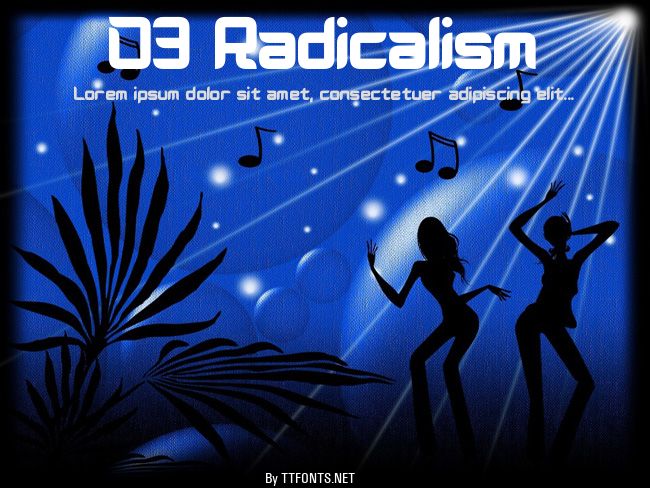 D3 Radicalism example