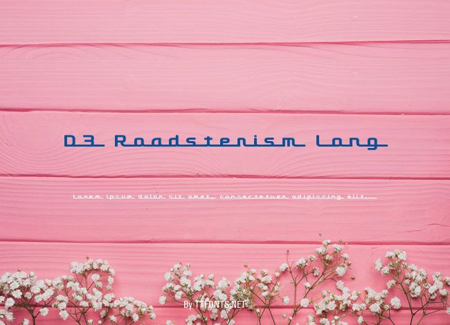 D3 Roadsterism Long example