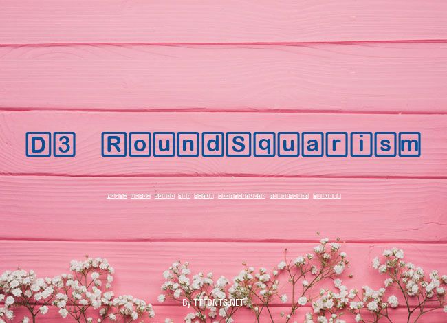 D3 RoundSquarism example