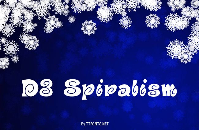 D3 Spiralism example