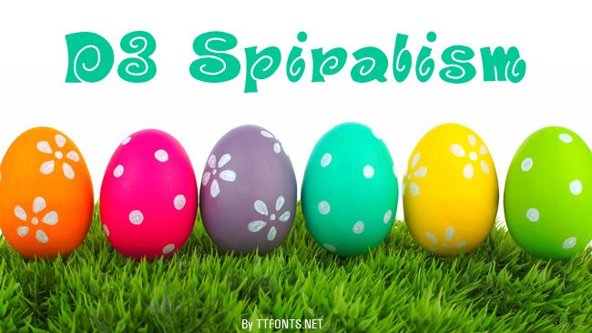 D3 Spiralism example