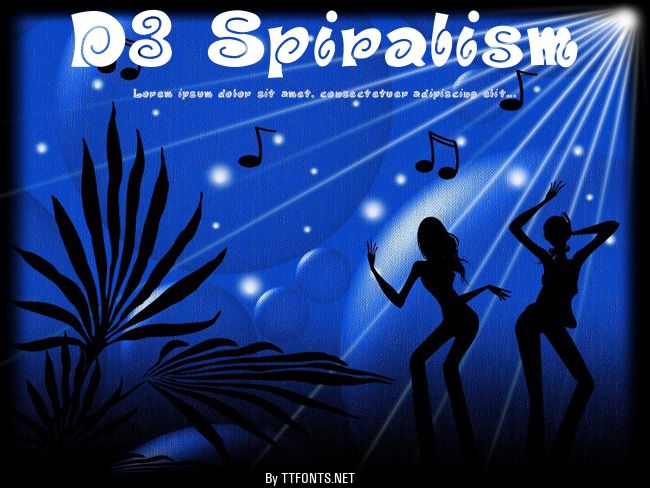 D3 Spiralism example