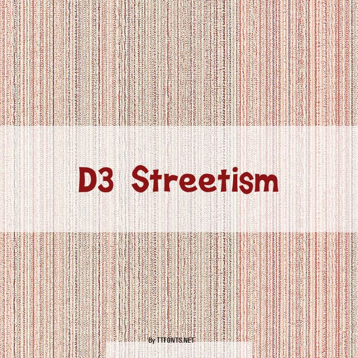 D3 Streetism example