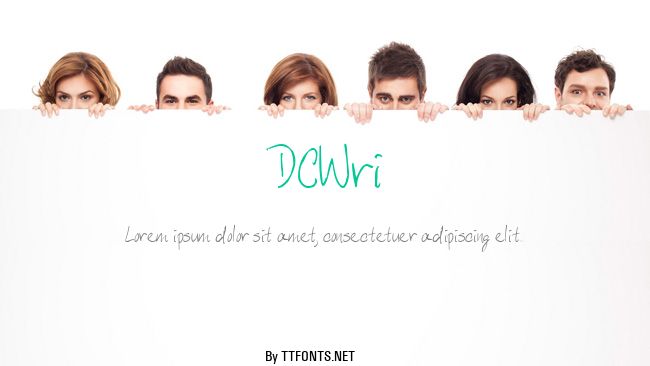DCWri example