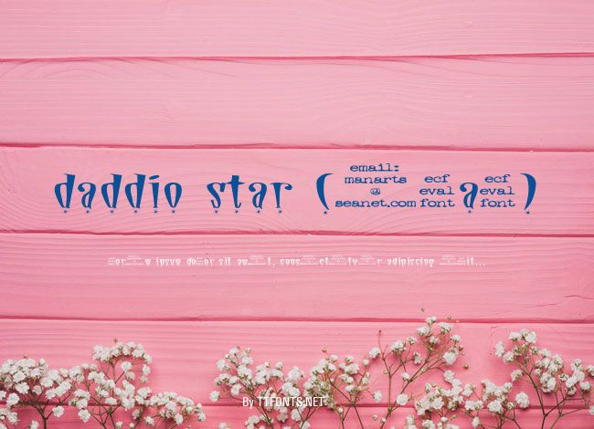 daddio star (eval) example