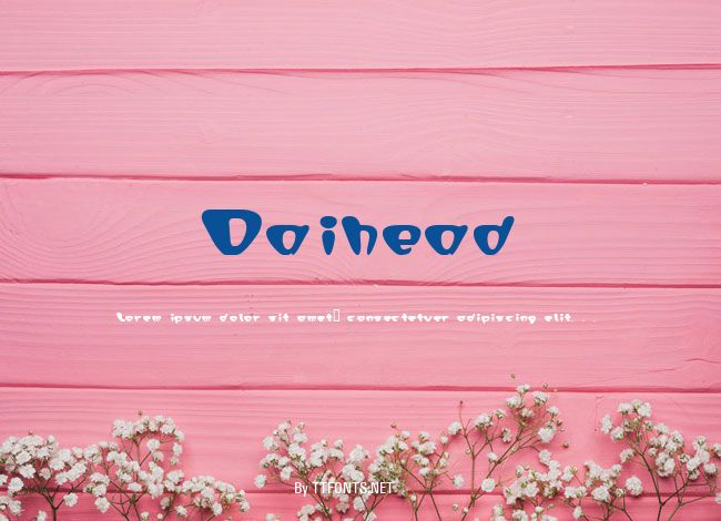 Daihead example
