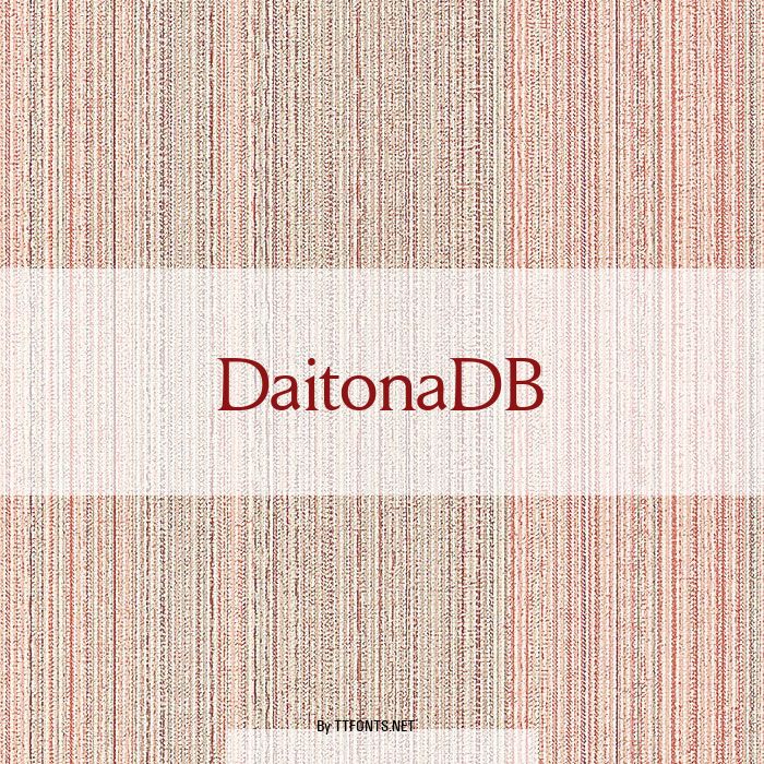 DaitonaDB example