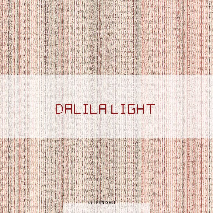 Dalila Light example