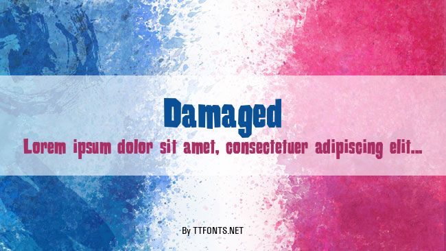Damaged example