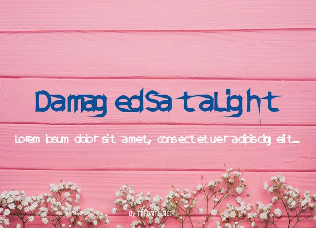 DamagedSataLight example