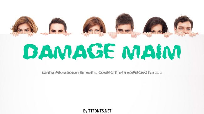 Damage Maim example