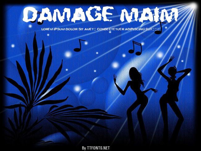 Damage Maim example