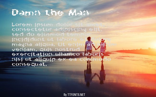 Damn the Man example