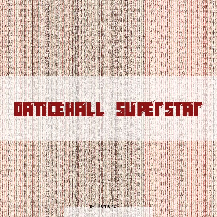 dancehall superstar example